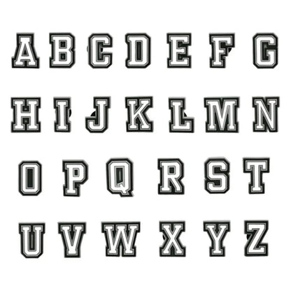 1pcs Unisex Letter for Croc Charm Women Decoration Pins Kids Clogs