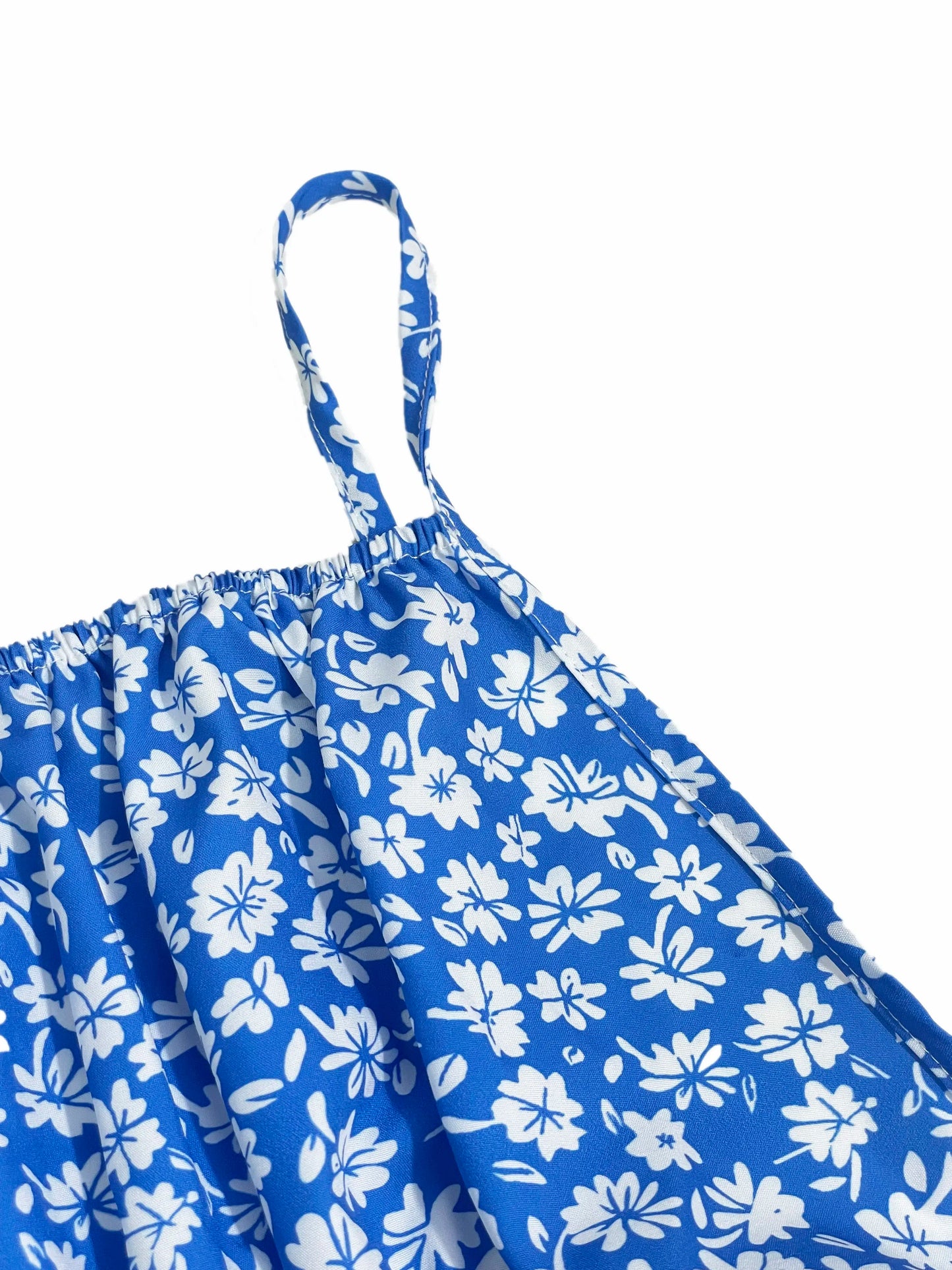 Color: black, Size: L - The cami dress with small flower prints a backless design and thin spaghetti straps is suitable for beach vacations and summer