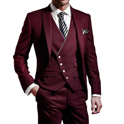 Color: Mint, Size: One Size, Ships From: CHINA - White Men Wedding Suits Groom Wear Peak Lapel Wedding Groom Tuxedos Business Party Suit 3 Pieces (Jacket+Vest+Pant?Costume Homme