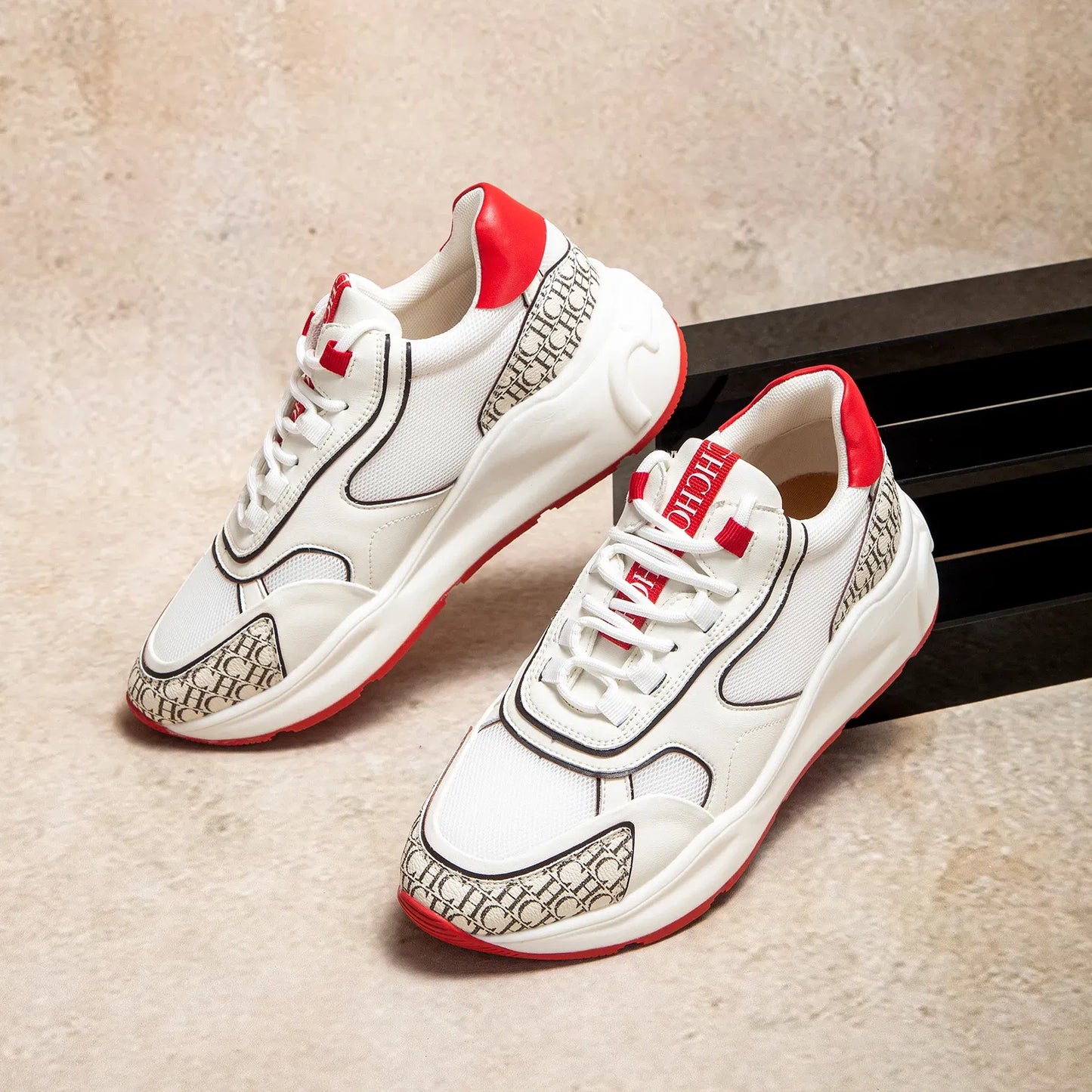 Color: Khaki, Shoe Size: 39 - Alphabet Print Design New Women's Flat Shoes Simple Versatile Lightweight Comfortable Fashion Women's Casual Shoes