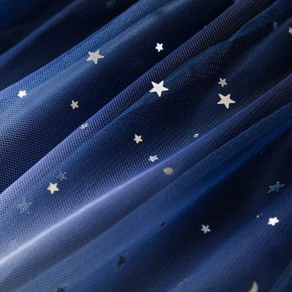 Color: Turquoise, Size: S - Mickey Minnie Mouse Girls Summer Clothes Flying Sleeves Bow Sequin Dress 2-6Y Kid Birthday Tutu Princess Dress for Baby Girl