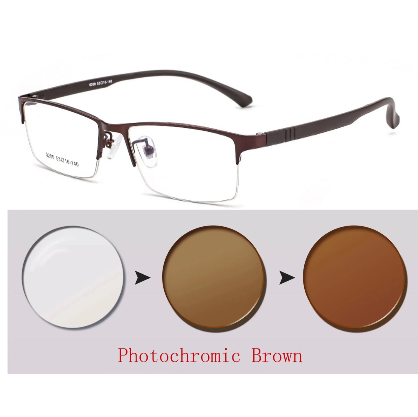 Color del marco: GRIS, Envíos desde: CHINA, Prescripción de ojos: +325 - Gafas de sol fotocromáticas con lentes camaleón, miopía, bloqueo de luz azul, gafas de computadora para hombres, juego para la vista +0.50 +0.75 +175 +2.5 +6
