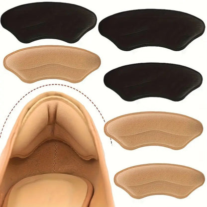 8-Pack Heel Pads for Too Big Shoes Self-Adhesive Heel Protectors Heel
