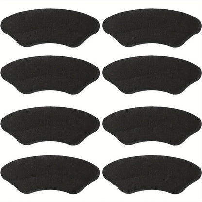 8-Pack Heel Pads for Too Big Shoes Self-Adhesive Heel Protectors Heel