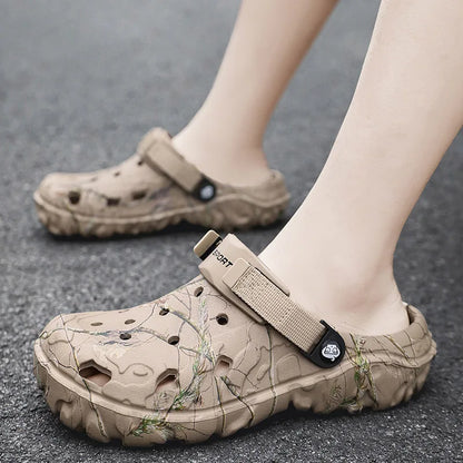2024 Summer Men's Sandals New Home Garden Shoes Comfortable and