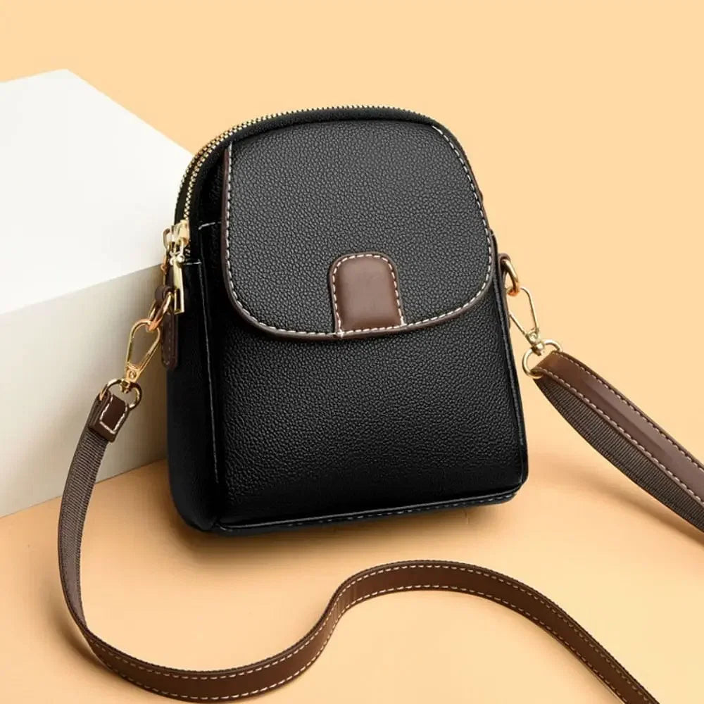 Color: Beige - Mini Square Bags Bag Versatile Crossbody Shoulder Bag Casual Trendy Leather Bag Cellphone Bag for Women Girl