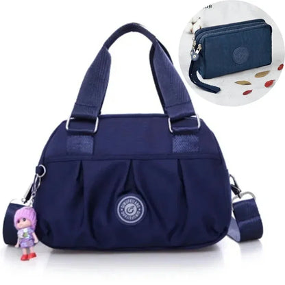 Color: MULTI - Crossbody Bags for Women Simple Canvas Square waterproof Bag Designer Luxury Women's Bag 2024 Fashion Female Handbags for Women