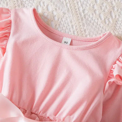 Color: Clear, Size: One Size, Height: 170 - Lilo Stitch Girl Baby Dresses Spring Autumn Child Long Sleeve Sweet Princess Dress Mesh Newborn Casual Dress Birthday Party 2-6Y