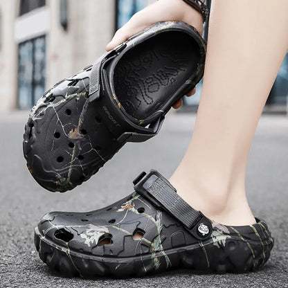 2024 Summer Men's Sandals New Home Garden Shoes Comfortable and