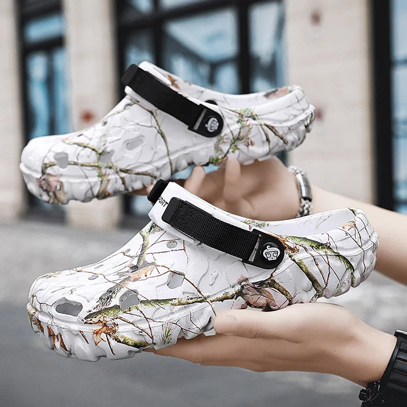 2024 Summer Men's Sandals New Home Garden Shoes Comfortable and