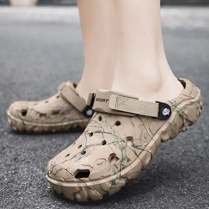 2024 Summer Men's Sandals New Home Garden Shoes Comfortable and