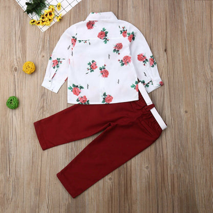 Toddler Kids Baby Boy 1 7Y Gentleman Clothes Sets