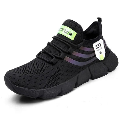 Men Shoes Breathable Classic Running Sneakers for Man Outdoor Light Comfortable Mesh Shoes Slip on Walking Shoestenis