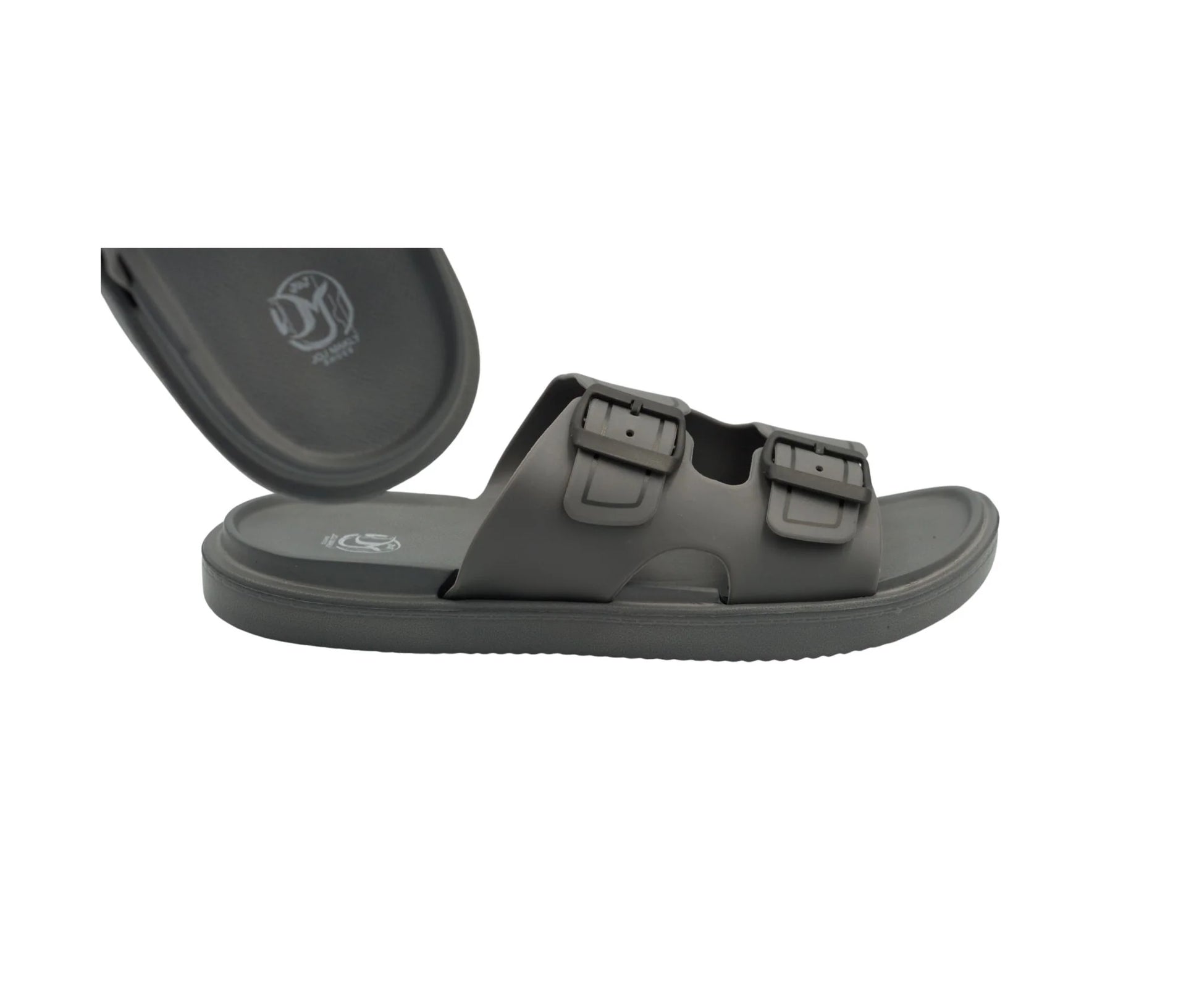 TX103 Footbed Slippers for Men – Comfortable Slip-On House Slides with Arch Support | Soft Cushioned Sandals for Indoor & Outdoor Use | Lightweight, Anti-Slip & Breathable