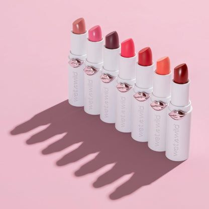Mega Last High-Shine Lipstick Lip Color, Infused with Seed Oils for a Nourishing High-Shine, Buildable & Blendable Creamy Color, Cruelty-Free & Vegan - Rosé and Slay