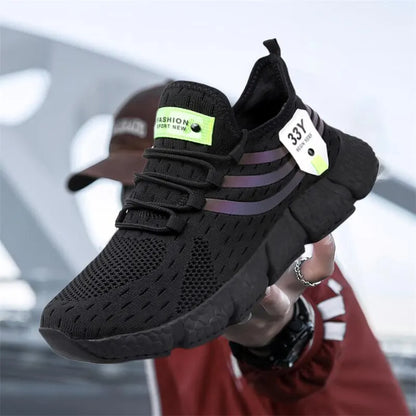 Men Shoes Breathable Classic Running Sneakers for Man Outdoor Light Comfortable Mesh Shoes Slip on Walking Shoestenis