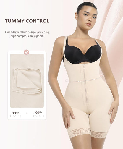 Shapewear for Women Open Bust Bodysuit Butt Lifter Body Shaper Tummy Control Shapewear
