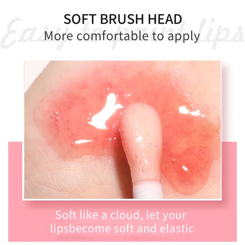 Sext Lip Oil 8Ml Cherry Pink Lips Plumper Gloss Hydrating Plumping Lips Coat Tinted Lip Plumper Serum Lips Glow Oil Makeup