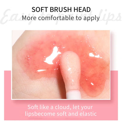 Sext Lip Oil 8Ml Cherry Pink Lips Plumper Gloss Hydrating Plumping Lips Coat Tinted Lip Plumper Serum Lips Glow Oil Makeup